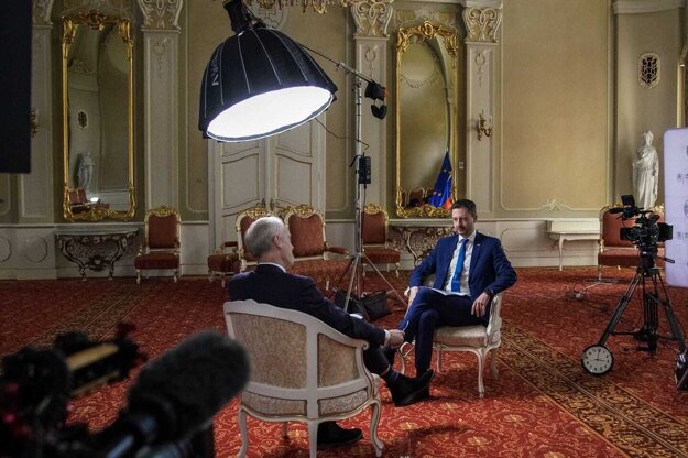 Slovak PM was interviewed by the BBC on April 28, 2022.