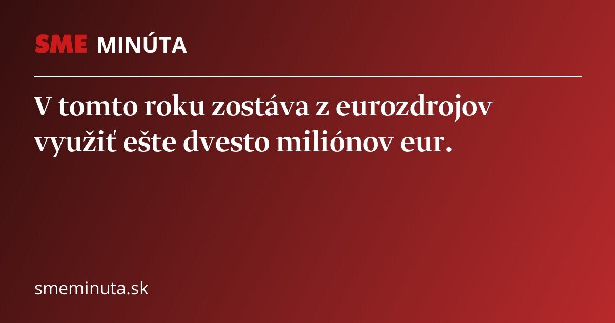 v-tomto-roku-zost-va-z-eurozdrojov-vyu-i-e-te-dvesto-mili-nov-eur