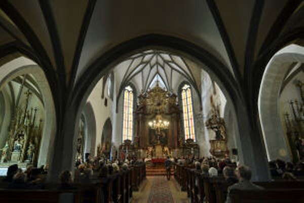Hostia sa pri príležitosti osláv 20. výročia zápisu mesta do UNESCO zišli v Kostole svätej Kataríny.