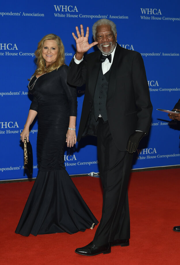 Lori McCreary a Morgan Freeman