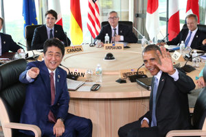 Summit skupiny krajín G7.