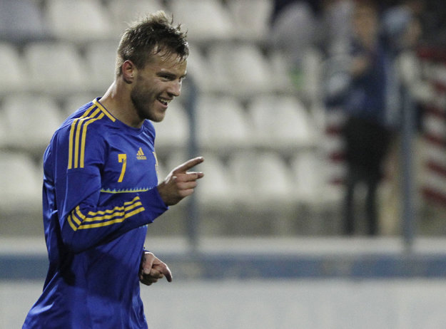Kľúčovým mužom Fomenkovho výberu je Andrej Jarmolenko.