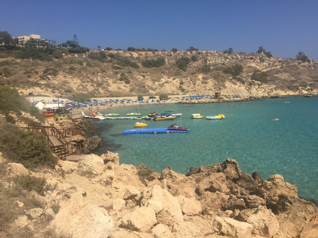 Severný Cyprus, pobrežie.