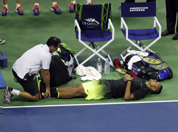 Nick Kyrgios odstúpil z US Open pre bolesti.
