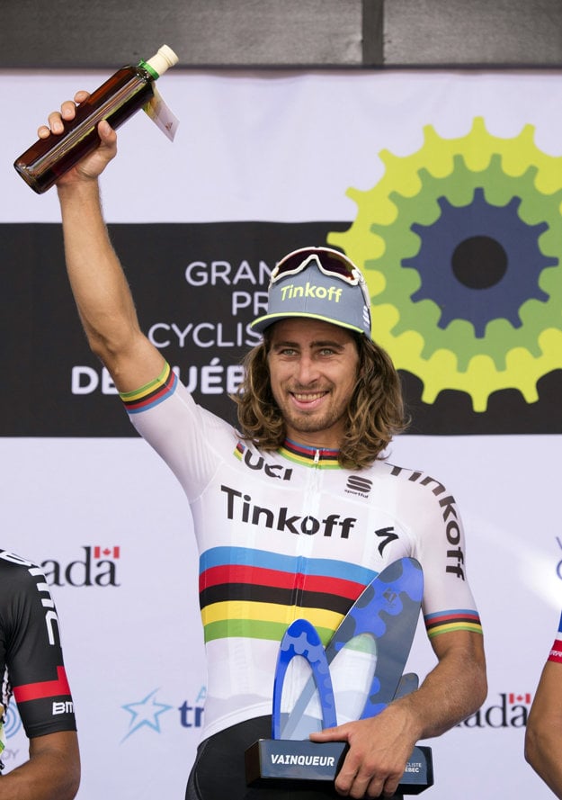 Peter Sagan ovládol preteky v kanadskom Québecu.