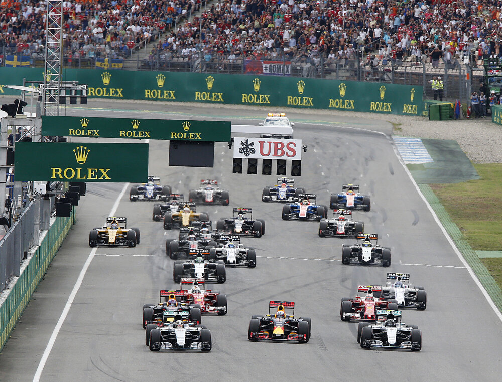 Na Veľkej cene Nemecka obsadil pole position Lewis Hamilton.