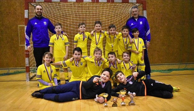 Michalovské družstvo U10.