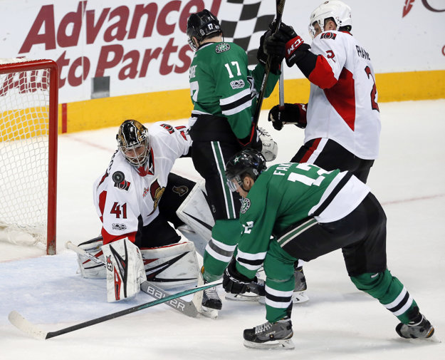 Craig Anderson významnou mierou prispel k triumfu Ottawy nad Dallasom.