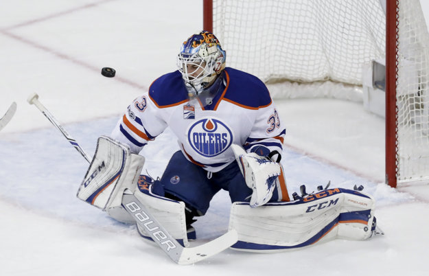 Brankár Oilers Talbot stanovil nový klubový rekord.