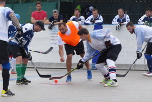 Skalická hokejbalová liga, semifinále Havana - Adidas