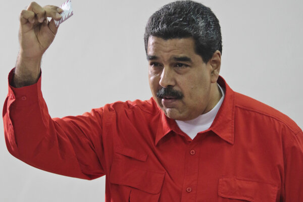 Venezuelský prezident Nicolás Maduro.