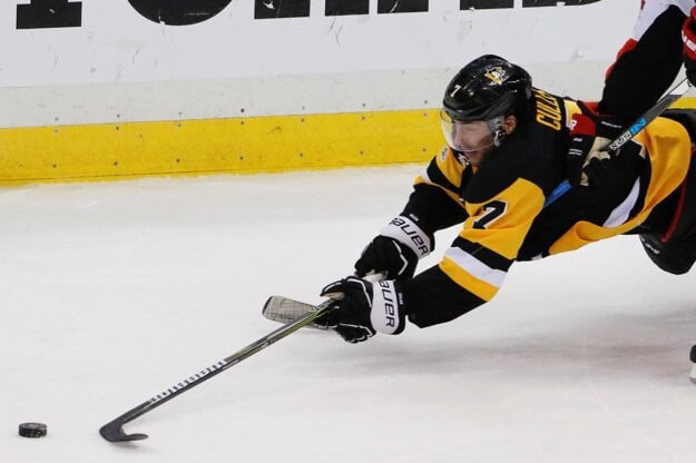 Matt Cullen v drese tímu Pittsburgh Penguins.