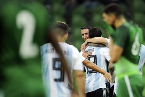 Hráči Argentíny nestačili na Nigériu.