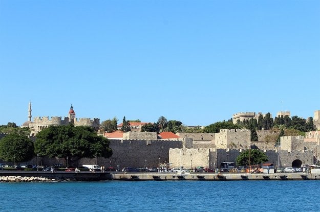 Staré mesto Rhodos.