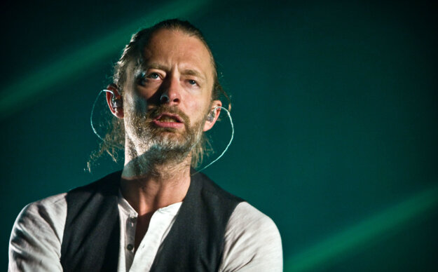 Thom Yorke na festivale Pohoda.