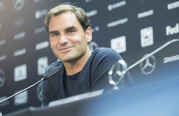 Na čele je medzi tenistami Švajčiar Roger Federer.