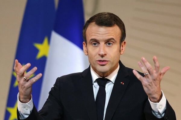 Francúzsky prezident Emmanuel Macron.