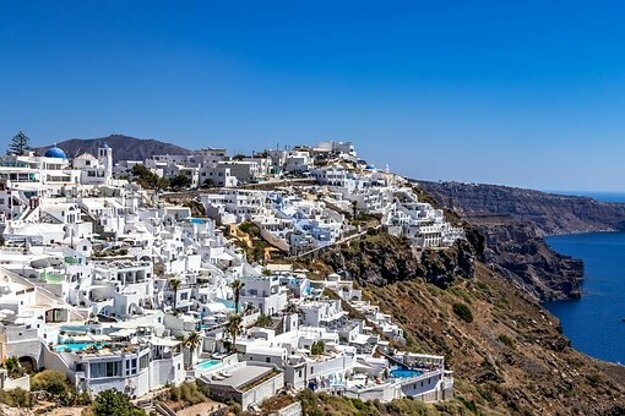 Santorini.