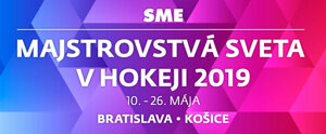 MS v hokeji 2019 sa konajú na Slovensku v štadiónoch v Bratislave a Košiciach 10. až 26. mája 2019.