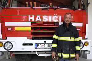 Bývalý dobrovoľný hasič Igor Baroš.