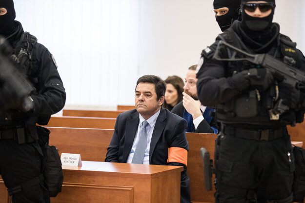 Marian Kočner na súde.