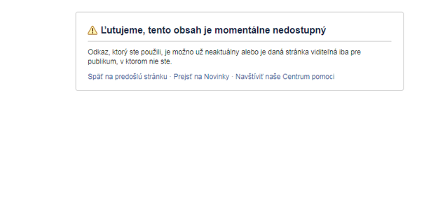 Takáto správa sa objavila ľuďom, ktorí sa pokúšali dostať na stránky Zomri.