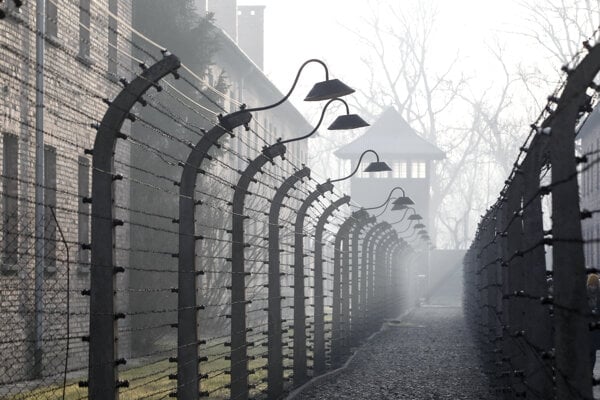 Areál koncentračného tábora Auschwitz-Birkenau.