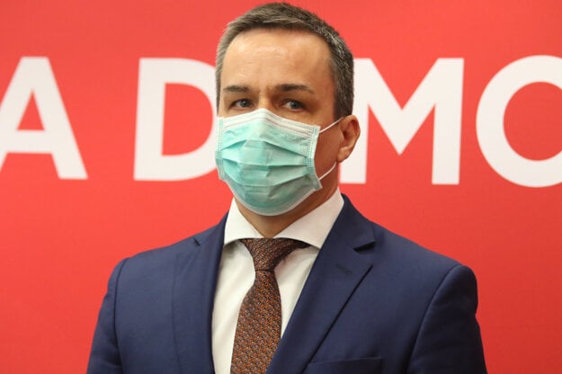 Poslanec Smeru-SD Erik Tomáš.