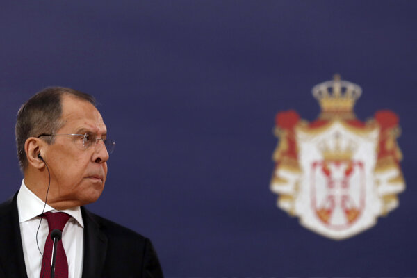 Ruský minister zahraničných vecí Sergej Lavrov.