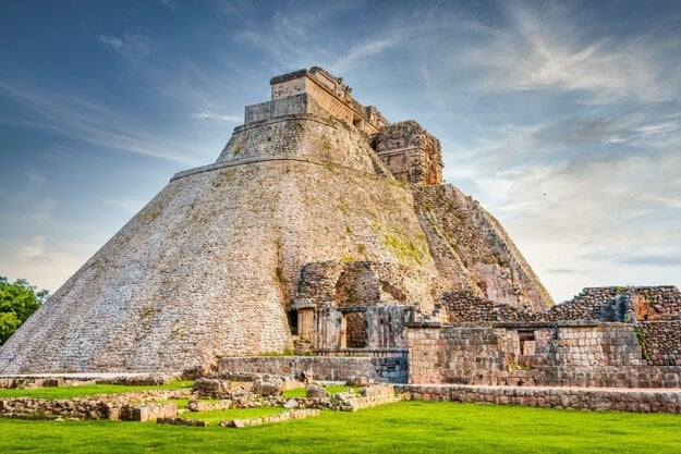 Pyramína kúzelníka v Uxmal