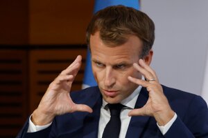 Francúzsky prezident Emmanuel Macron.