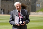 Britský prírodovedec David Attenborough.