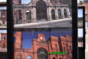 Kedysi a dnes. Z bývalej fabriky je dnes dôležité miesto na turistickej, kultúrnej a obchodnej mape Lodže.