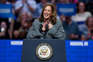 Kamala Harrisová - kandidátka na prezidentku USA.