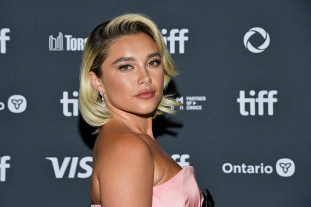 Florence Pugh. (zdroj: Evan Agostini/Invision/AP)