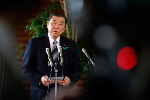 Japonský premiér Šigeru Išiba.