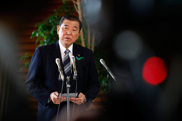 Japonský premiér Šigeru Išiba.