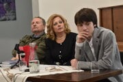 Ľuba Kráľová (uprostred), ešte ako riaditeľka múzea.