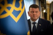 Veľvyslanec v Británii a bývalý vrchný veliteľ ukrajinskej armády Valerij Zalužnyj.