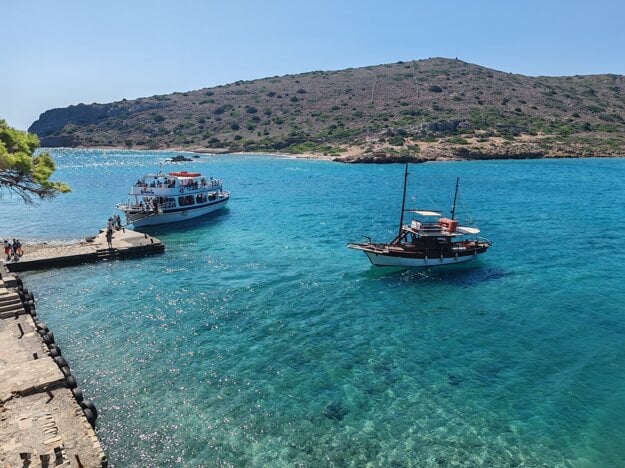 Spinalonga prístav (zdroj: Maroš Puček)