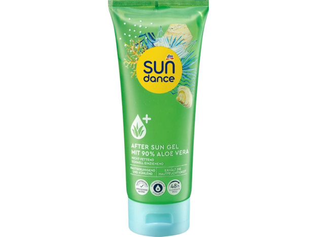 Sundance gél po opaľovaní s 90 % Aloe vera. (zdroj: DM)