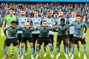 Futbalisti ŠK Slovan Bratislava.