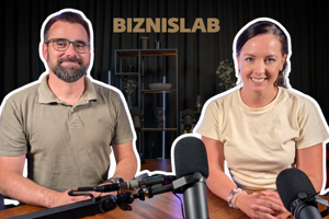 Andrej Kajan a Daniela Marušková v podcaste Biznislab.