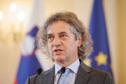 Slovinský premiér Robert Golob.