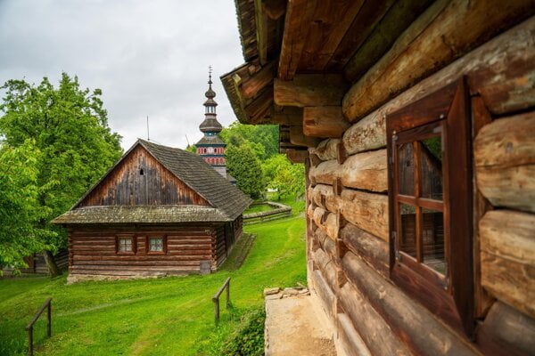 Skanzen v Bardejovských Kúpeľoch.