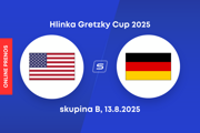 USA U18 vs. Nemecko U18: ONLINE prenos z turnaja Hlinka Gretzky Cup 2025.