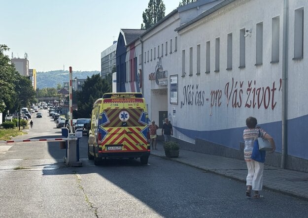 Záchranná služba Košice. (zdroj: Korzár/Katarína Gécziová)