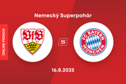 VfB Stuttgart - Bayern Mníchov: ONLINE prenos z Nemeckého Superpohára.