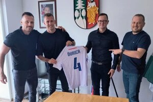 Zľava: Juraj Melicháč, Ján Ďurica, Martin Solik a Matej Šimášek.
