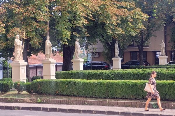 Cyrilo-metodské námestie. 